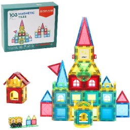 Set de Constructie MAGPLAYER 103 Piese 3 Ani+
