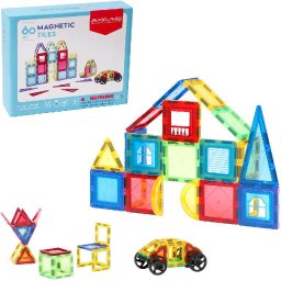 Set de Constructie MAGPLAYER 60 Piese 3 Ani+
