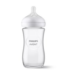 Biberon din Sticla Philips-Avent SCY933/01 Fara BPA 240ml Transparent