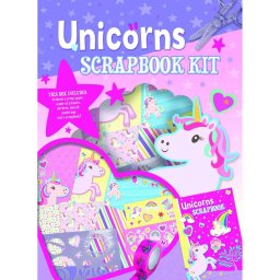 Jucarie Creativa Alligator Scrapbook Unicorni +3 ani