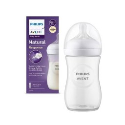 Biberon Philips-Avent Natural Response SCY903/01 260ml cu Debit 3