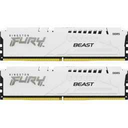 Memorie Kingston FURY Beast White 64GB (2x32GB) DDR5 6000MHz CL36 Dual Channel Kit