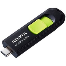 Memorie USB ADATA UC300 32GB Black Green