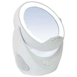 Boxa Portabila LTC Cu Oglinda Make-up Suport Telefon 2x3W Gri