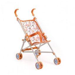 Carucior pentru Papusi Djeco Multicolor