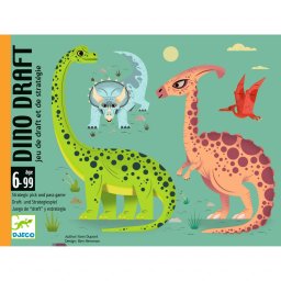 Joc Educativ Djeco Dino draft Joc de carti si strategie cu dinozauri
