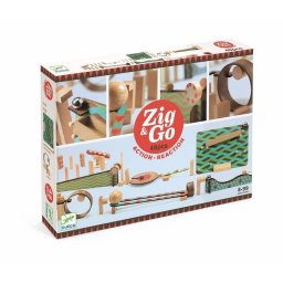 Set de Constructie Djeco Trasee Zig Go 8 Ani+