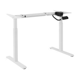 Cadru Birou Electric Blackmount ST1 Sit-Stand Single Motor Alb