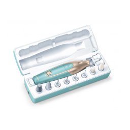 Set Beurer MP 84 cu Acumulator Lumina LED Manichiura/Pedichiura Profesionala Albastru