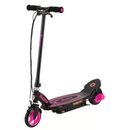 Trotineta Electrica pentru Copii Razor Power Core E90 16km/h Varsta 8 Ani+ 90W Negru/Roz