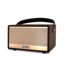 Boxa Portabila Akai M7 Storm Radio FM 70W Bej/Maro