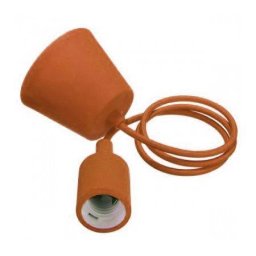 Pendul Tavan V-Tac 1m 60W E27 Portocaliu