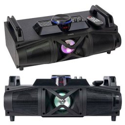 Sistem Portabil Party 3 Cai 20W RMS BT/USB/SD/FM Negru