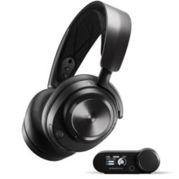Casti de gaming SteelSeries Arctis Nova Pro Wireless ANC USB-C Jack Black