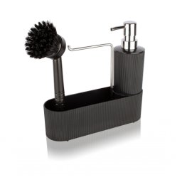 Set Studio Casa Accesorii Pentru Baie / Bucatarie 3 Piese Negru