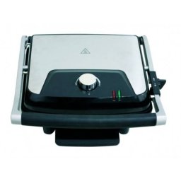 Sandwich-Maker Studio Casa Panini Grill Sc2128 Tava Scurgere Detasabila 2000W Deschidere Mare Termostat Negru/Argintiu