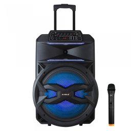 Boxa Portabila Samus Karaoke 15 Putere RMS 55W Microfon Telecomanda Negru