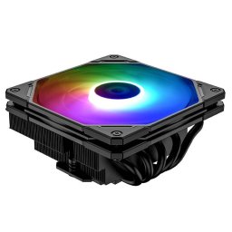 Cooler Procesor ID-Cooling IS-55 Iluminare aRGB Negru