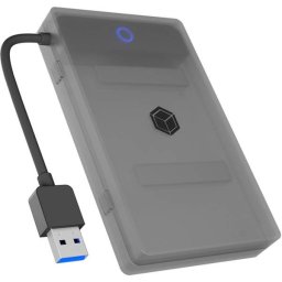 Adaptor ICY BOX IB-AC603b-U3 1x HDD/SSD Antracite