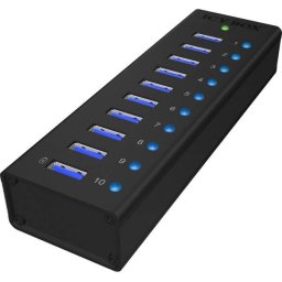 Hub USB ICY BOX IB AC6110 Negru