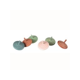Jucarie Egmont Toys Titirez colorat din lemn