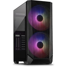 Carcasa Inter-Tech Airstream Negru/RGB