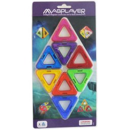 Set de Constructie MAGPLAYER Magnetic 8 Piese +3 ani