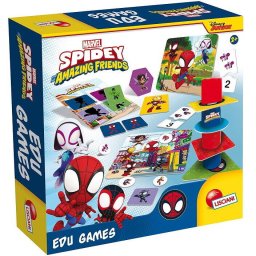 Prima Mea Colectie LISCIANI Paienjenelul Marvel cu 10 Jocuri Educative Varsta 2 Ani+ Multicolor