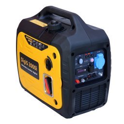 Generator Digital Stager DigiS 2000i Invertor Insonorizat 2kW Monofazat Benzina Galben/Negru