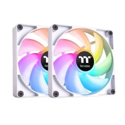 Set Thermaltake 2 Ventilatoare CT120 120mm aRGB Alb