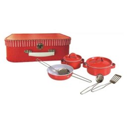 Set Egmont Toys Vase Metalice Rosii in Valiza