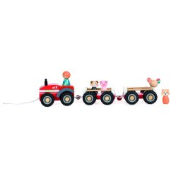 Jucarie Egmont Toys Tractor cu remorca si figurine