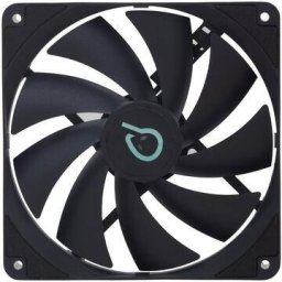 Ventilator Spacer 140x140x25mm 3-pin Negru