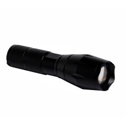 Lanterna LED Spacer 200lm Zoom Negru