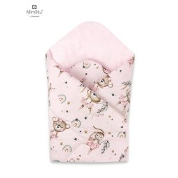 Paturica Moale cu Doua Fete MimiNu Little Ballerina Pink