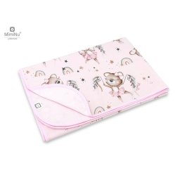 Paturica Moale cu Doua Fete MimiNu Little Ballerina Pink