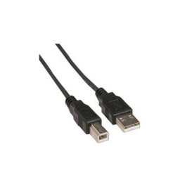 Cablu USB Spacer Pentru Imprimanta USB 2.0 La USB 2.0 Type-B 3m Negru