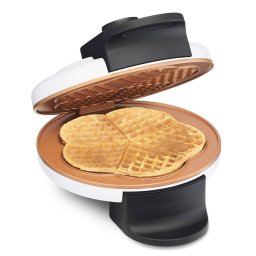 Aparat Vafe Trisa Retro Waffles 800W 5 Vafe Termostat Reglabil Alb