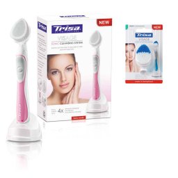 Pachet Curatare Faciala Trisa Perie Faciala Sonic Visage + Rezerva Sonic Visage