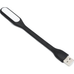 Lampa LED USB Spacer Pentru Notebook Negru