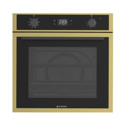 Cuptor Incorporabil Electric Pyramis 60IN 8080 PVD Gold 2100W 8 Functii Clasa A Negru/Auriu