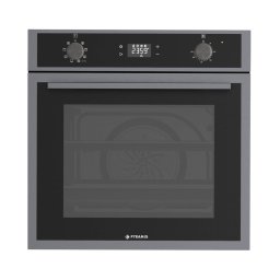 Cuptor Incorporabil Electric Pyramis 60IN 8080 PVD Metal Gun 64L Clasa A Negru/Gri