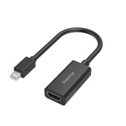 Adaptor Hama Video Mini DisplayPort Plug HDMI Negru