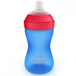 Cana Cu Tetina Philips-Avent Moale SCF802/01 300ml 9 luni+ Albastru