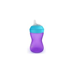 Cana Cu Tetina Philips-Avent Moale SCF802/02 300ml 9 luni+ Mov