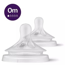 Tetina Philips-Avent Natural Response SCY961/02 0 luni Fara BPA 2 bucati