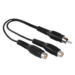 Adaptor Hama Subwoofer RCA Plug Negru