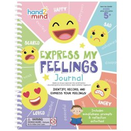 Jurnal cu Activitati Hand2Mind Emotiile Mele Lb Engleza 5+ ani