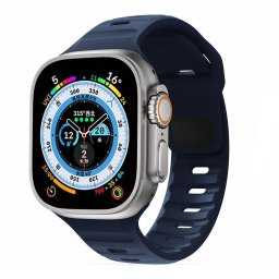 Curea Smartwatch TECH-PROTECT compatibila cu Apple Watch 4/5/6/7/8/SE 38/40/41mm Navy Blue