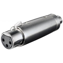 Adaptor Audio Goobay XLR mama - RCA mama
